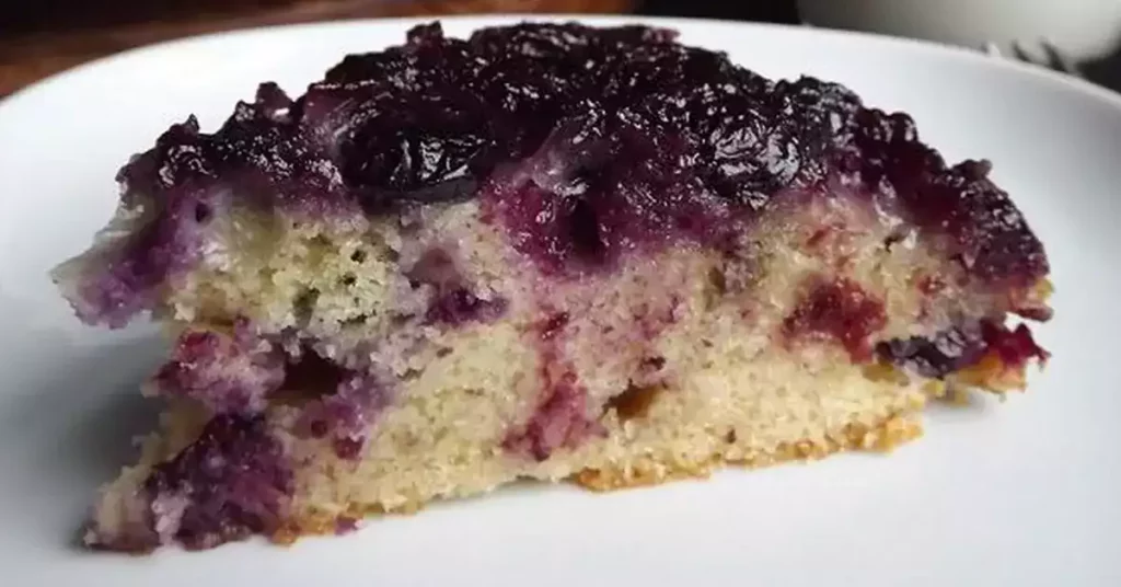 Blueberry Upside Down Cake Recipe