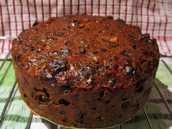 Dark Fruit Cake Recipe
