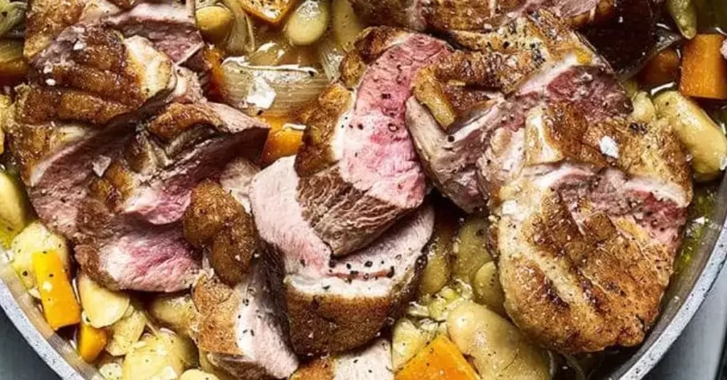 Duck Breast with Newman’s Port and Figs Recipe