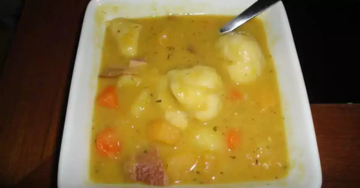 Newfoundland Pea Soup with Dumplings Recipe