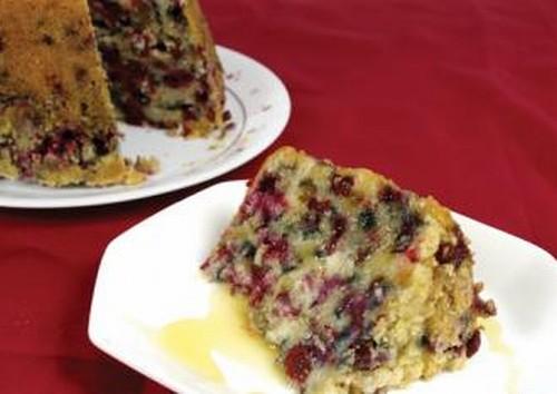 Traditional Newfoundland Partridgeberry Steamed Pudding Recipe