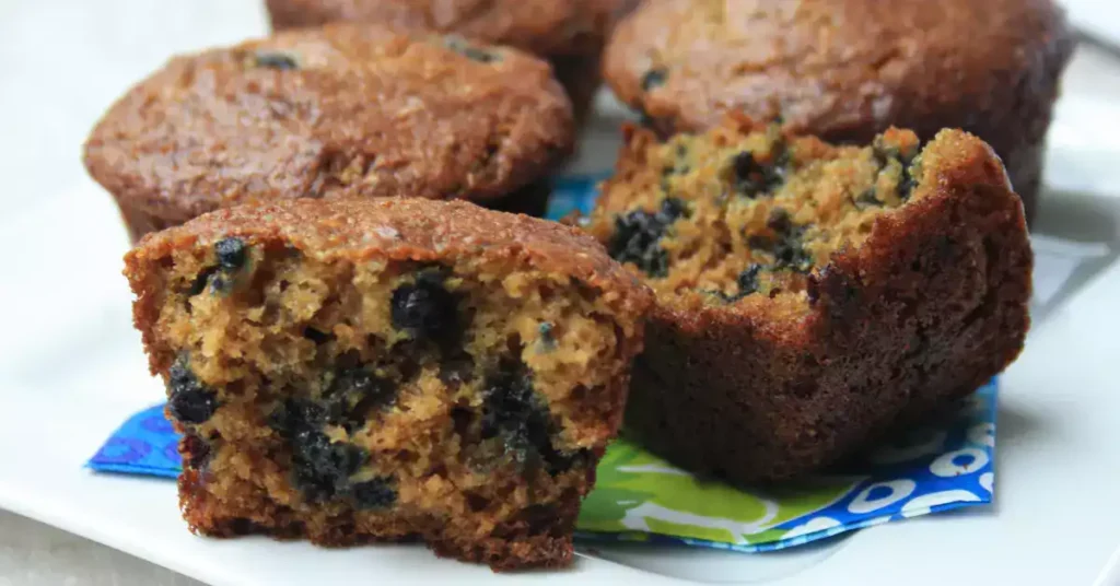 Blueberry Molasses Muffins